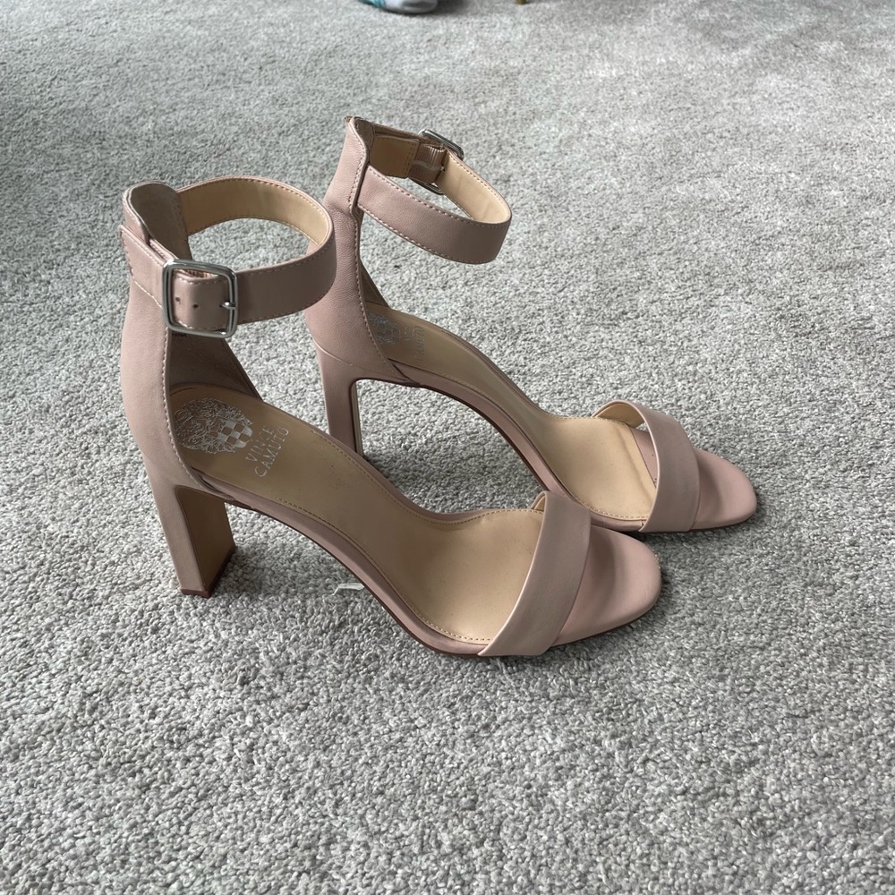Pink high heels